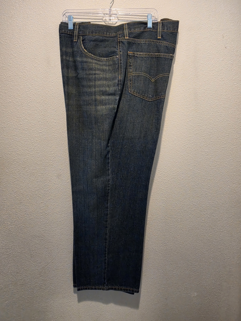 Levi's  Big Men's Dark Blue Bootcut Jeans